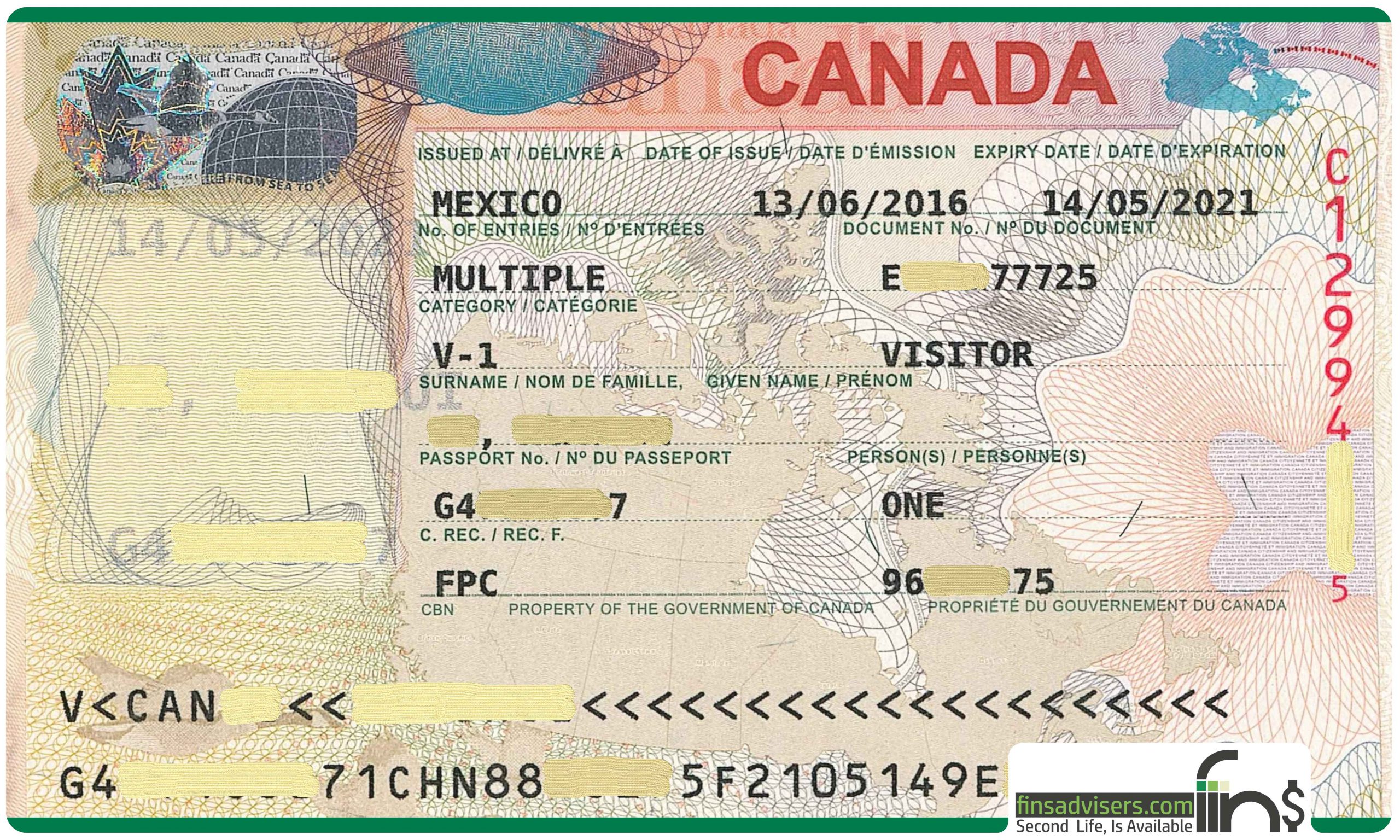 درخواست ویزای کانادا